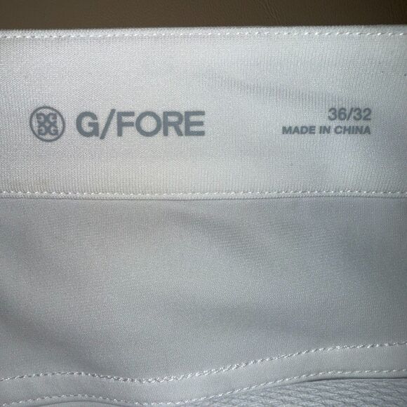 G/Fore Men's 5 Pocket 4 Way Stretch Straight Leg Golf Pant - Sno 36x32 - Picture 6 of 7